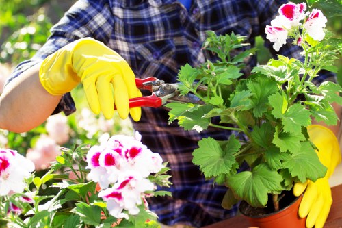 Secure payment area for Landscapers Spitalfields services